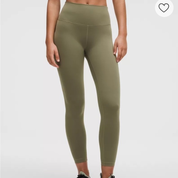 Lululemon Wunder Train High Rise Legging 25” Bay Leaf - Picture 1 of 6